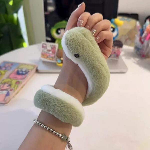 oly-14c8643babca310b0212df62be3f1a04 Wholesale Cute Wrist Little Green Snake Year of the Snake Mascot Plush Toy Rag Doll Creative Doll Funny Doll