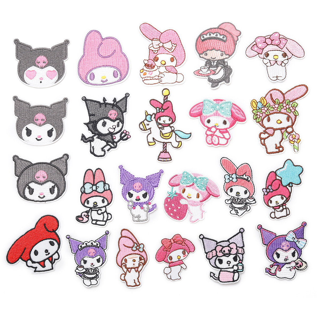 Wholesale super cute pink bunny cloth patch patch DIY patches OLY Exclusive