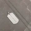 Wholesale Prove They're Wrong Military Badge Pendant Necklace Stainless Steel And Titanium Steel Polished Unisex Simple Style Geometric Pattern