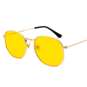 Gold frame ocean yellow C12