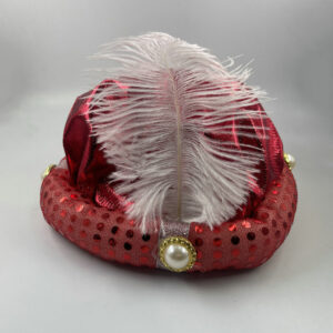 Red / Sequined Aladdin Hat