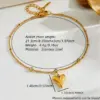 Wholesale Stainless Steel Princess Style Simple Heart-Shaped Anklet Suitable For Women To Wear Daily, At Weddings, Or During Stage Performances