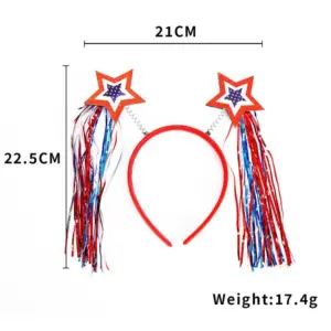 Five-pointed star tassel style / Fan Headband