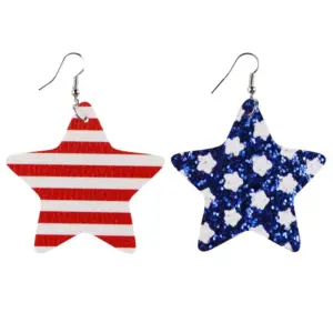 Irregular Flag Earrings【06】 / Source Factory【Same-day Shipping】