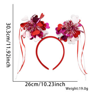 Three-color love rain silk ball / Free size