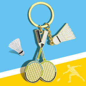 oly-15b0812d0ccb92aaf5b7c11eaed63d25 Wholesale Badminton Keychain Pendant Customized Badminton Sports Club Commemorative High Color Value Bag Small Pendant