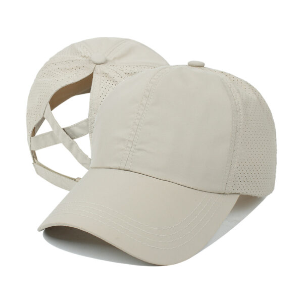 oly-15c8f1c3511c2d9d0150fe0c3f92c46c Wholesale Women’s Baseball Cap, Outdoor Sports Ponytail Baseball Cap, Breathable Mesh Duckbill Cap