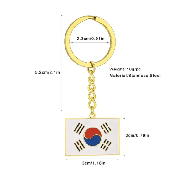 Wholesale 201 Stainless Steel East Asia Japan Flag Pendant Necklace For Men And Women Couples Fashion Patriotic Jewelry Accessories Water Plating