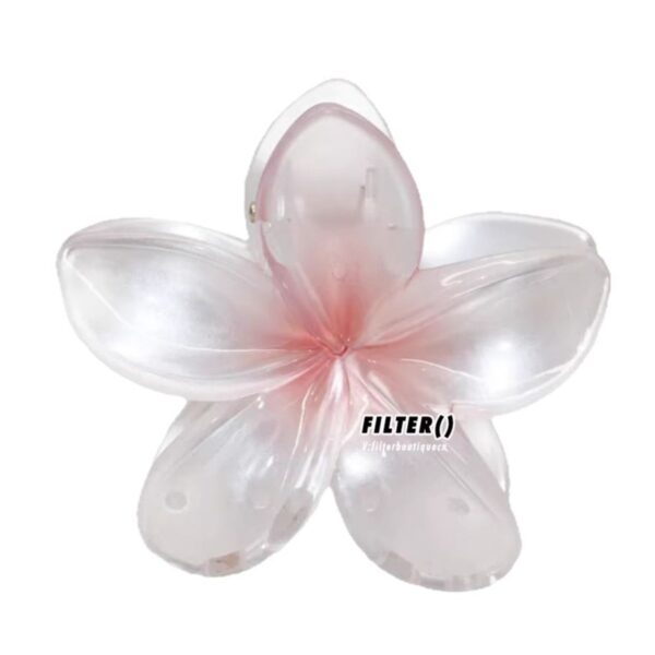 Wholesale Plumeria Flower Hairpin for Women, Cute Back Head Grabber, High-End Beach and Seaside Resort Style Hairpin