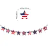 oly-15ff3c0325aae43ad46085b224d7f881 Wholesale Independence Day National Celebration Decoration Customizable Five-Pointed Star American Flag Bunting Holiday Decorations