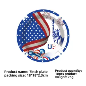 7inch Paper Plates [10pcs/pack]