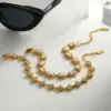 Wholesale Round Easter Bracelet For Women In 18K Real Gold Plated 304 Stainless Steel With Rhinestones And 0.03µm Plating Thickness