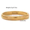 Wholesale Round Solid Color 304 Stainless Steel Modern Style Simple Style Classic Style Titanium Steel Bangle
