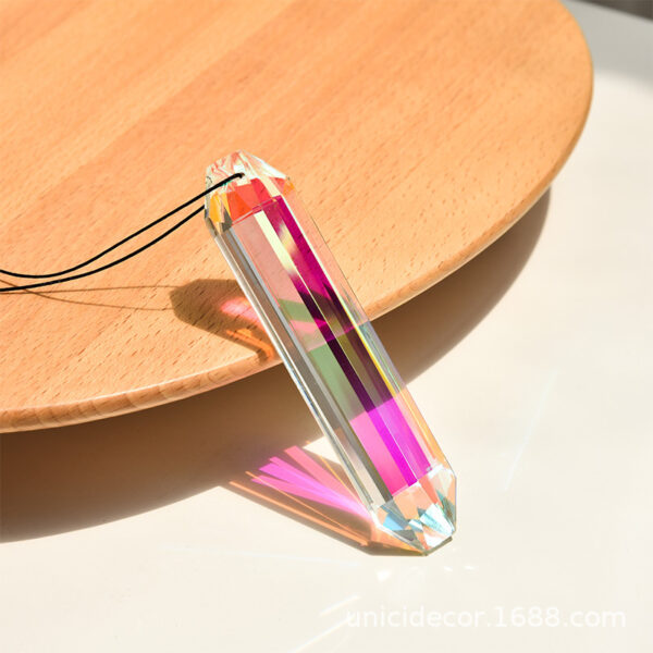 oly-164c96ad97c611ddbb8ab91e8b8e2597 Wholesale Sun Catcher Crystal Rainbow Prism Pendant Window Bedroom Magic Color Hanging Wall Decoration Wind Bell DIY Accessories