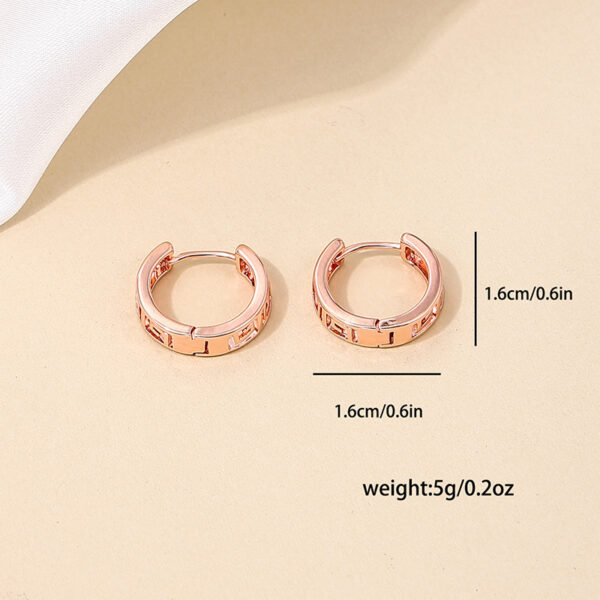 Wholesale trend summer flash diamond bow summer cherry earrings all-match daily commuter ladies earrings