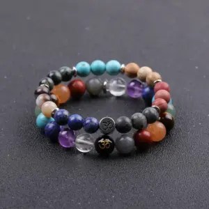 Wholesale Geometric Natural Stone Bracelets In Bulk