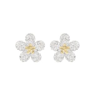 Flower earrings
