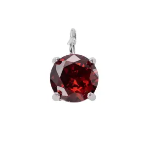 Silver / 6mm / January-Red