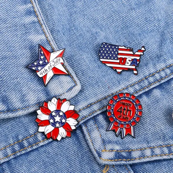 oly-16e7cd3fd7eb38adfd07d5dd93bb8a47 Wholesale Cartoon Pinback Badge Metal Pin With Artificial Rhinestones Featuring Stamping Craft In Multicolor
