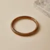 oly-1709548e9a43dd162e1ab3563892281a Wholesale Plain Circle Bracelet Stackable INS Style Versatile Business Commuting Bracelet (Accessory) Waterproof Non-Fading Round Acrylic Resin