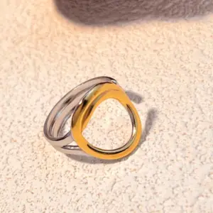 Gold and Steel Color / One Size / JZ-Ys486-4