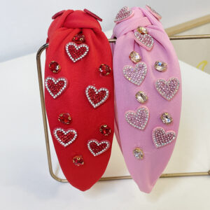 oly-1741b5e4760ebbcdc9a8ce81a88049a3 Wholesale Valentine's Day rhinestone love knot hairband