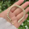 Wholesale Jewelry Retro Classic Style Geometric Heart Shape Copper Zircon 18K Gold Plated Inlay Bracelets