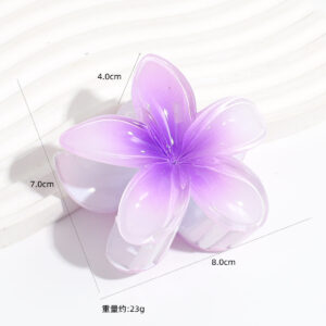 8CM plumeria (purple)