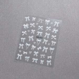 Ribbon Bow Sticker (MO-314)