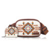 oly-17bde648a5ca61d832341665baac2337 Wholesale Selling Two-piece Bohemian Ethnic Style Women's Crossbody Bag Small Card Bag Retro Chest Bag Waist Bag