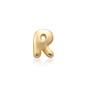 Gold Letter R
