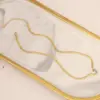 Wholesale Fashion Heart Shape Stainless Steel Inlay Zircon Bracelets Necklace 1 Piece
