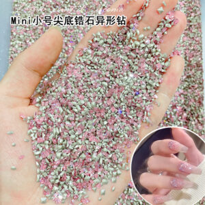 Pointed bottom MINI light powder zircon mix / 50