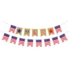 Wholesale Hanging Decoration Party Streamers Festival Bunting Banner Paper Material