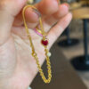 oly-17dabd419e611b2d742fa2c5df77bd89 Wholesale Red Riding Book Explosive Red Love Bracelet High-end Light Luxury Exquisite Design Personalized All-match Treasure Jewelry