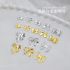 oly-17e2b559f0ffed2698f31533601846de Wholesale Popular Manicure Jewelry Gold and Silver Hollow Alloy Bow Tie Flash Light Luxury All-match Bow Manicure Nail Accessories