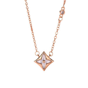 S042-champagne gold + white mother-of-pearl (necklace)