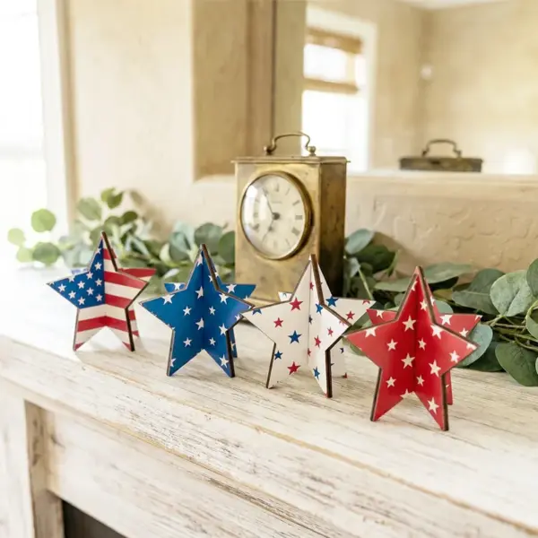 oly-18121a00b67966bae448f789524308f7 Wholesale American Flag Independence Day Ornament Made Of Pine Wood, Perfect Patriotic Decoration