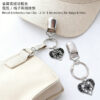 Wholesale Heart-shaped hat clip, outdoor sun hat clip, travel backpack bag, portable hook, baseball cap charm, outdoor anti-loss clip