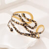 Wholesale 1 Piece Fashion Personality Metal Leopard Irregular Snake Arm Ring Women Wear for Multiple Occasions