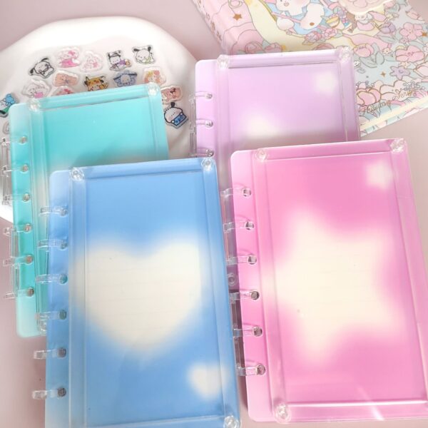 oly-18680af0a8eabce3e06caeb58b7656ec Wholesale DIY original notebook acrylic quicksand loose-leaf hand account book card book ins wind gift love stars