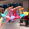 Wholesale Cute Cartoon Candy Color Baseball Cap Keychain Mini Hat Key Chain Silicone Female Creative Gift
