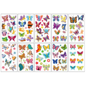 Butterfly B series 10 sheets/set / 68*120MM