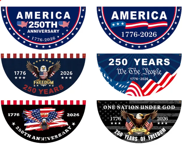 Wholesale United States Independence Day Flag Made Of Durable Polyester, Perfect For Celebrations And Events