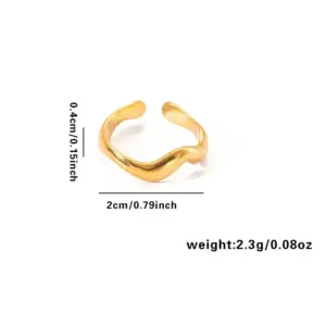 Gold / Average Size / 3#