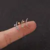oly-1915ad93b1031d9d7405f0d3c98ed16d Wholesale 316L Stainless Steel Copper Zircon Ear Cartilage Rings & Studs Star Waterproof Non Tarnish Surgical Steel Women'S