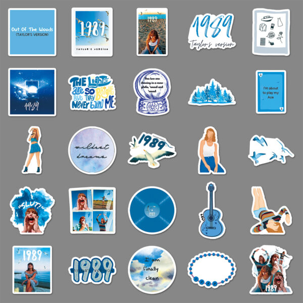 oly-19372eb98a5da5bfa7d3903f1abd4423 Wholesale 50 Album Personality Creative Graffiti Hand Account DIY Skateboard Luggage Mobile Phone Shell Sticker OLY Exclusive