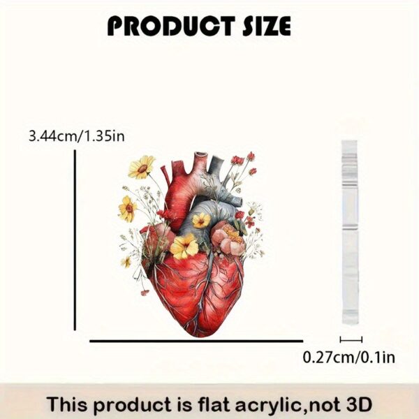 oly-193ff212db0cb0cb75c039013bdf6ba0 Wholesale Fashion Personalized Flowers Heart Acrylic Women's Earrings-Valentine's Day, Birthday and other perfect gifts