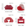 Wholesale Love Grab Clip Heavy Industry Diamond Hair Clip Light Luxury High-end Shark Clip Valentine's Day Hair Accessories Headwear