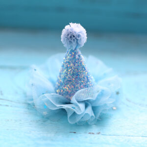 Blue hairpin